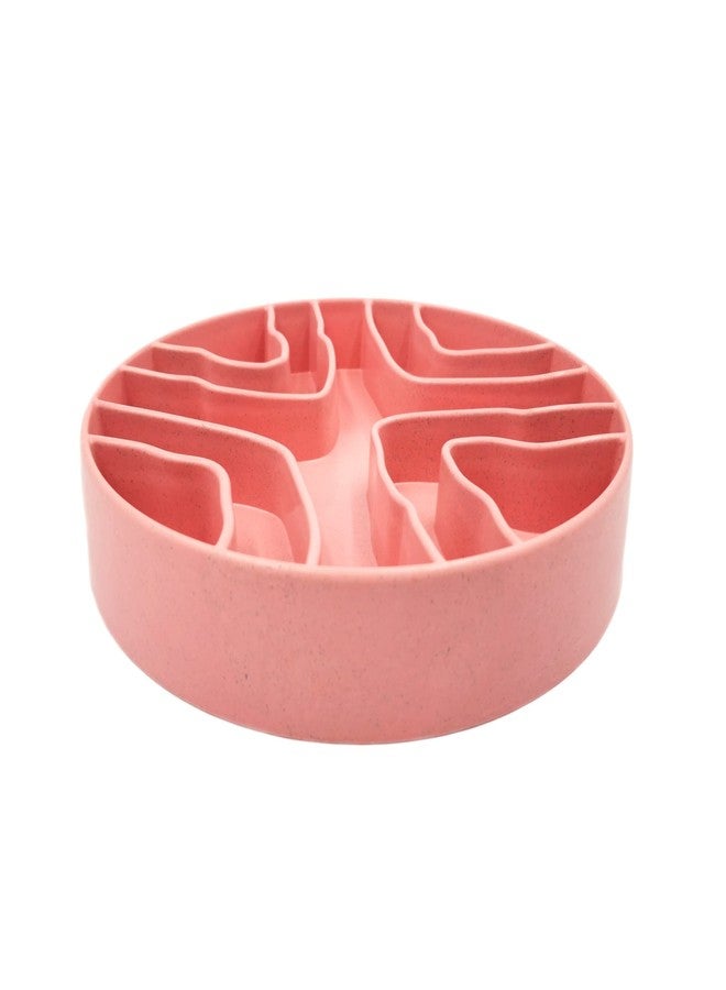 FLYINGSEA 8 Inch Slow Eating Bowl - Healthy Design for Small & Medium Dogs & Cats - Anti Gulping, Cat & Dog Bowl, Slow Feeder - Image 2